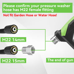 Tool Daily short power washer gun ergonomic handle for user comfort