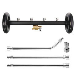 Tool Daily front view of 16-inch undercarriage cleaner highlighting compact design and reach