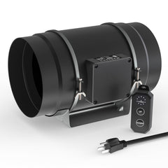 Toolazy front view of assembled fan showing robust housing and airflow benefits