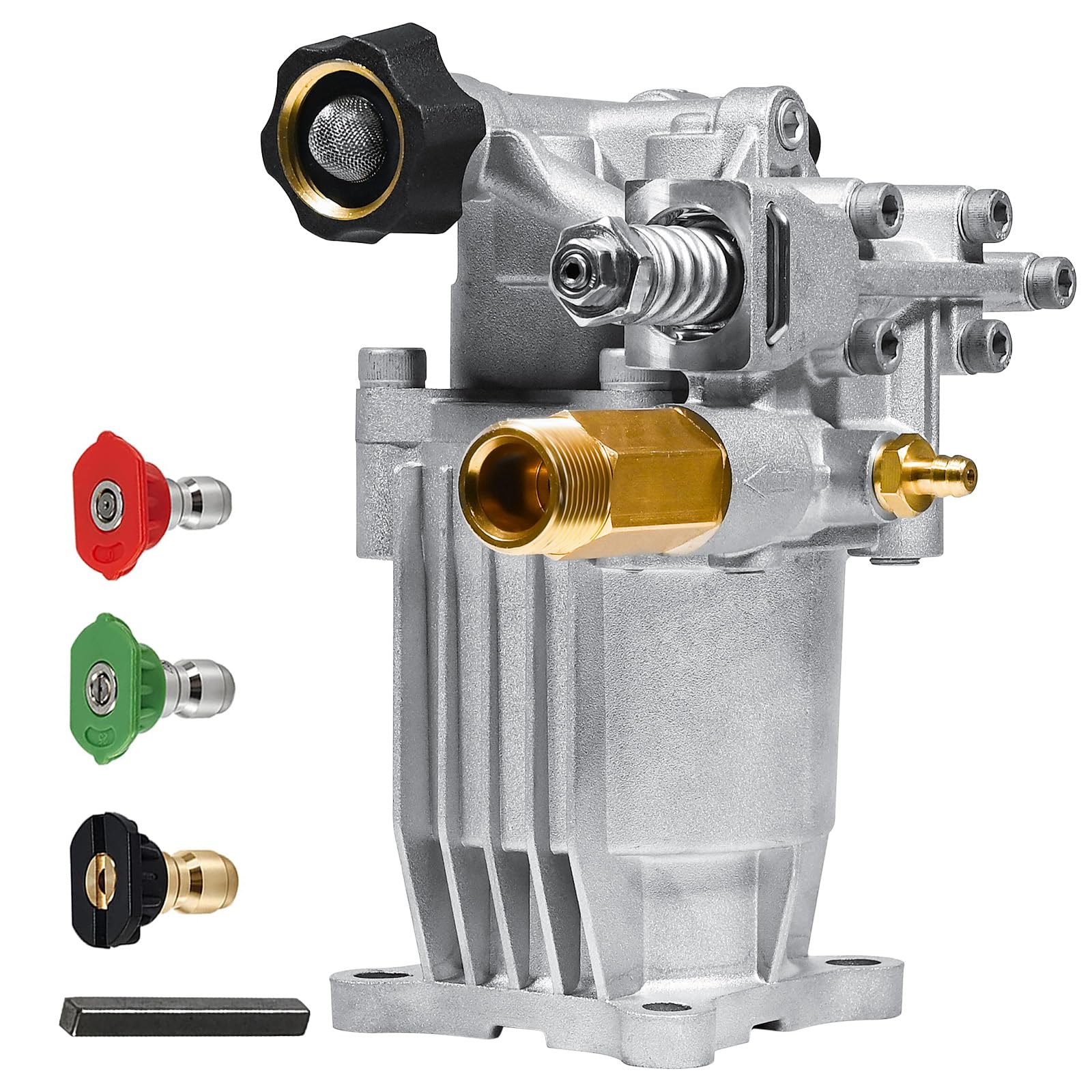TOOLCY front pump assembly showing robust build and reliable cleaning