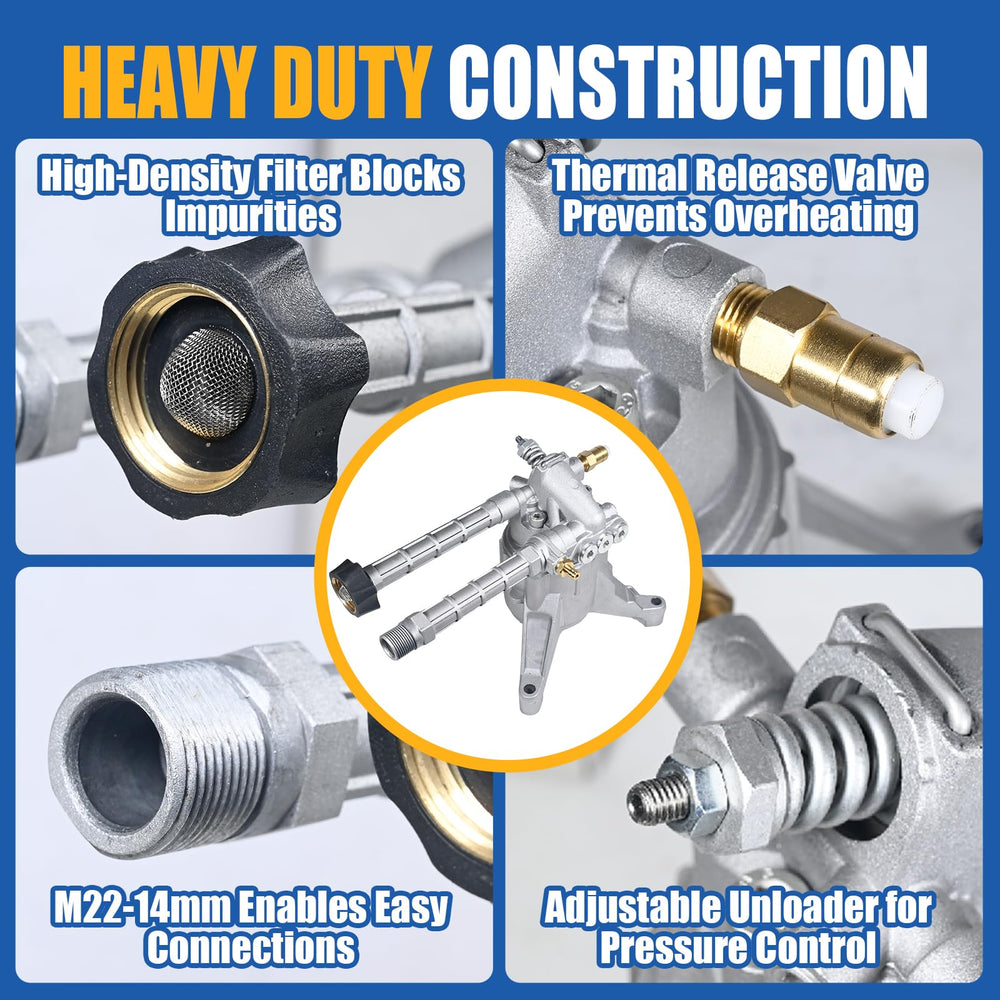 TOOLCY included nozzles and mounting hardware for quick installation