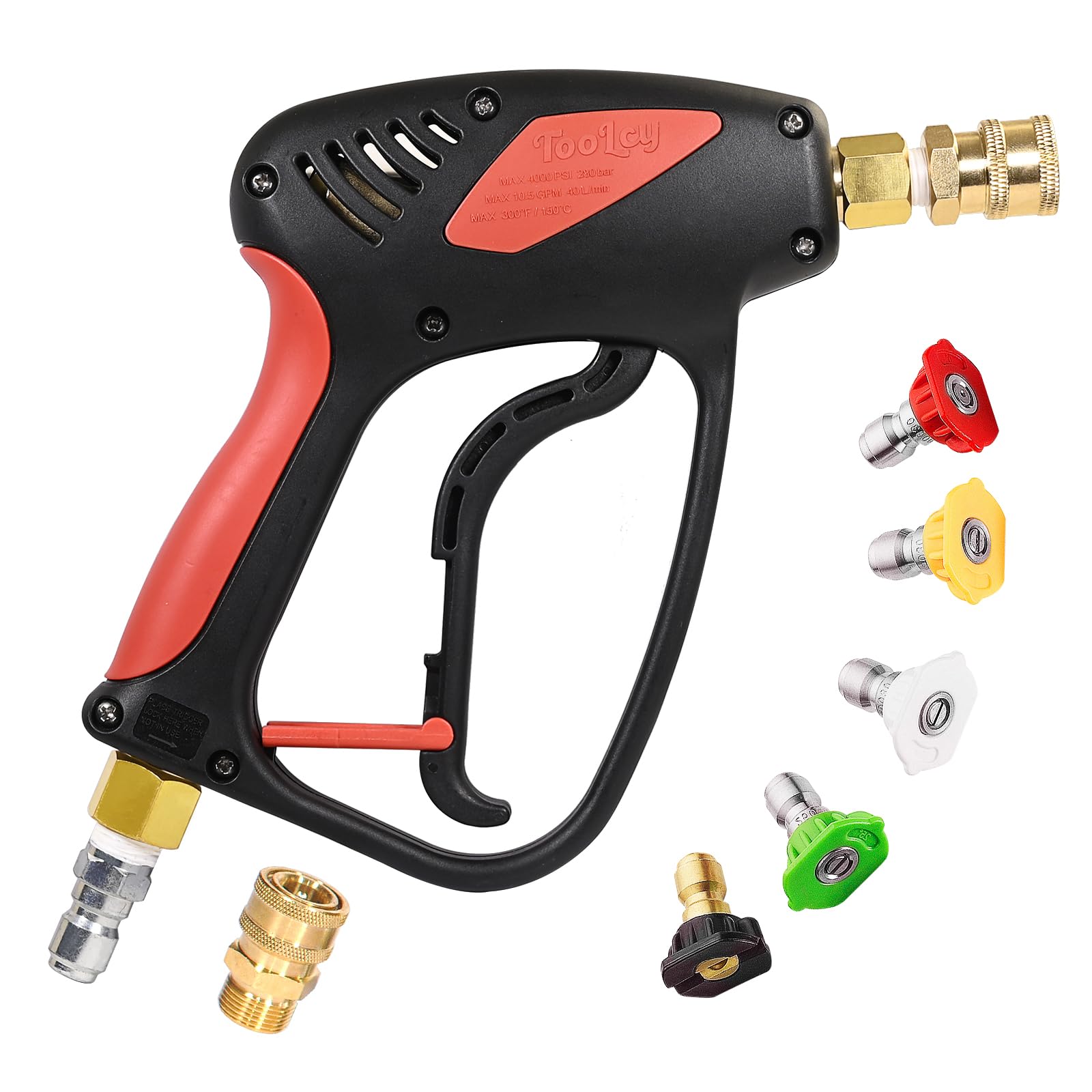 TOOLCY short gun front view showing compact body and durable build for easier handling