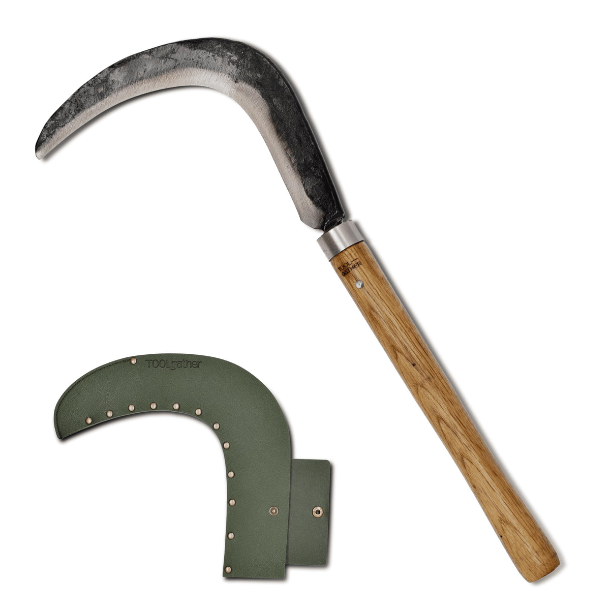 Toolgather front view showing whole sickle for clear product overview and benefit