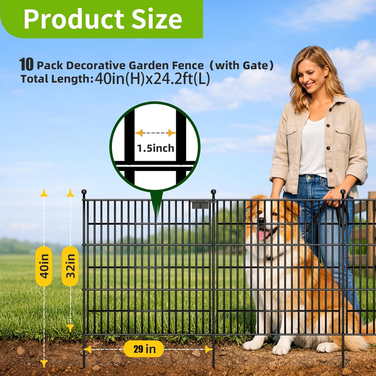 Toolterritary installed around vegetable bed protecting plants from small animals