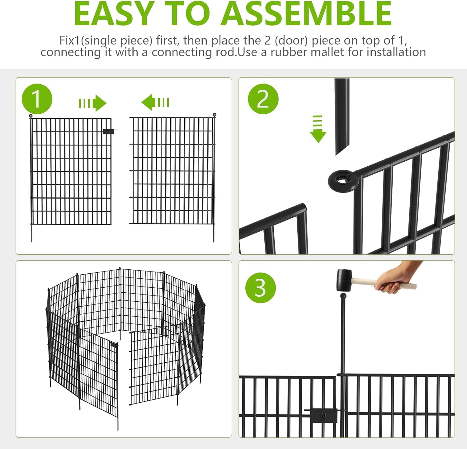 Toolterritary creating a pet-safe play area to keep dogs and rabbits contained