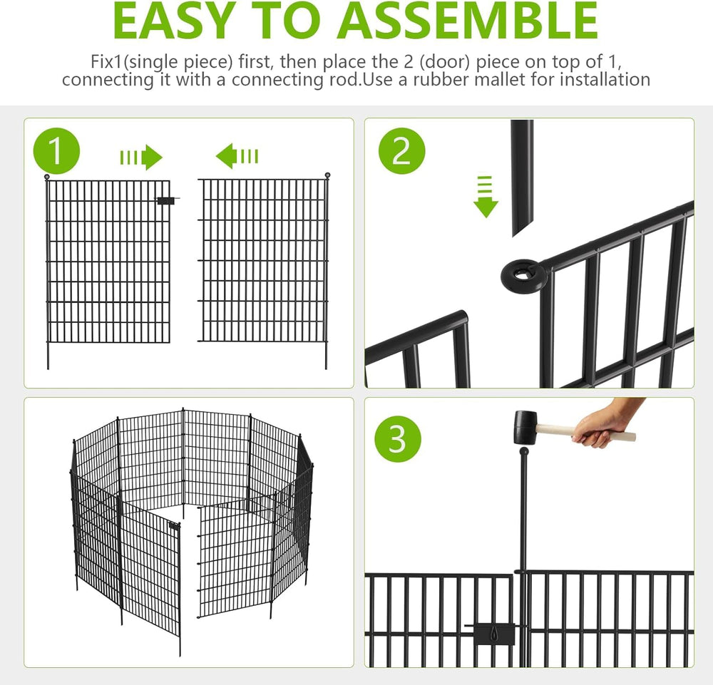 Toolterritary creating a pet-safe play area to keep dogs and rabbits contained