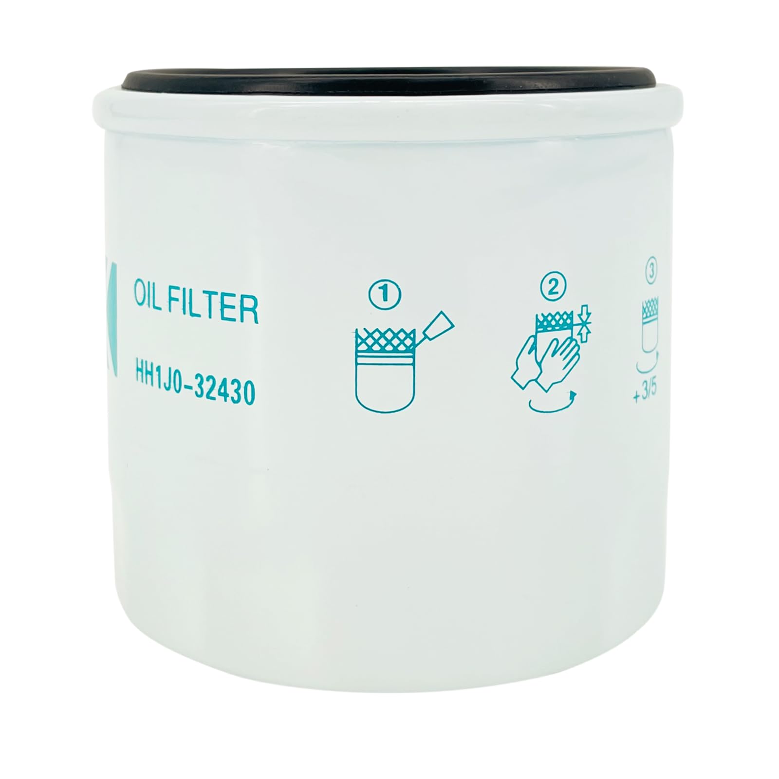Two Toolyuan fuel filters 12581-43012 paired to reduce fuel contamination risk