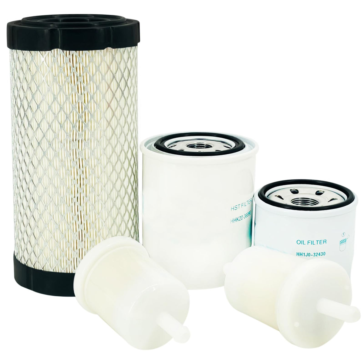 Toolyuan kit front packaging showing included filters and compatibility benefits