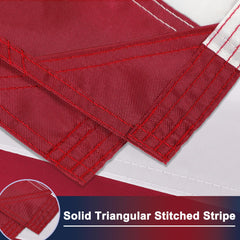 TOOUP brass grommets and four-row placket providing secure, rust-resistant hanging