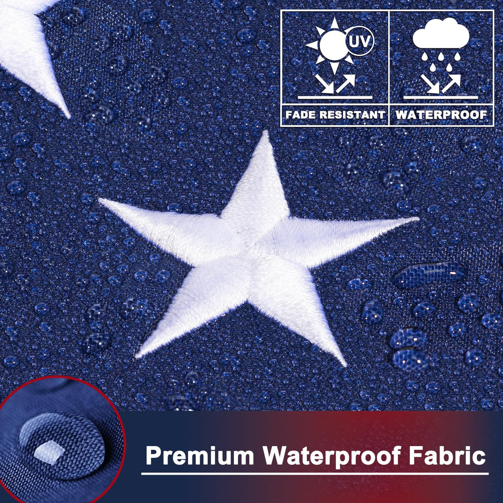 TOOUP nylon texture showing waterproof and UV-treated finish for weather resistance