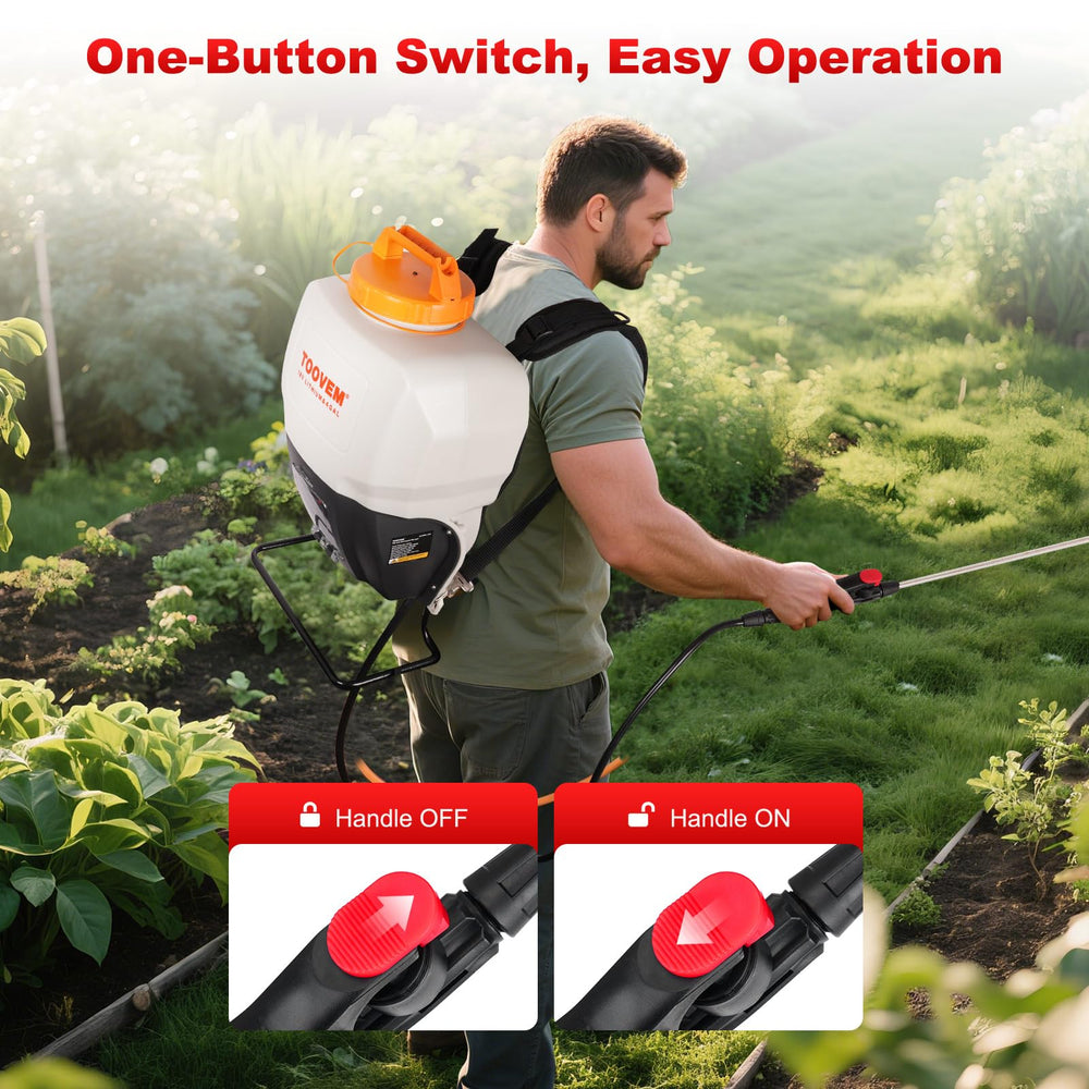 TOOVEM 18V replaceable battery pack showing quick-swap power continuity benefit