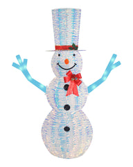Top Treasures snowman front view showing height and festive impact