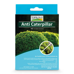 TOPBUXUS front packaging showing sachets and coverage benefit