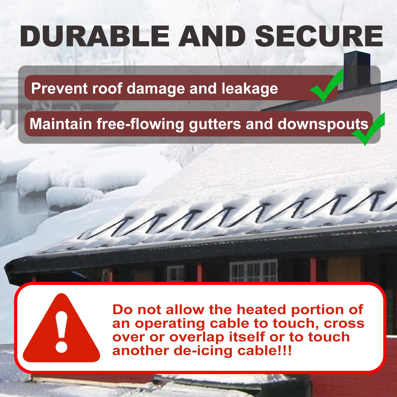 TOPDURE plug and 6ft cold lead ready-to-install for quick setup