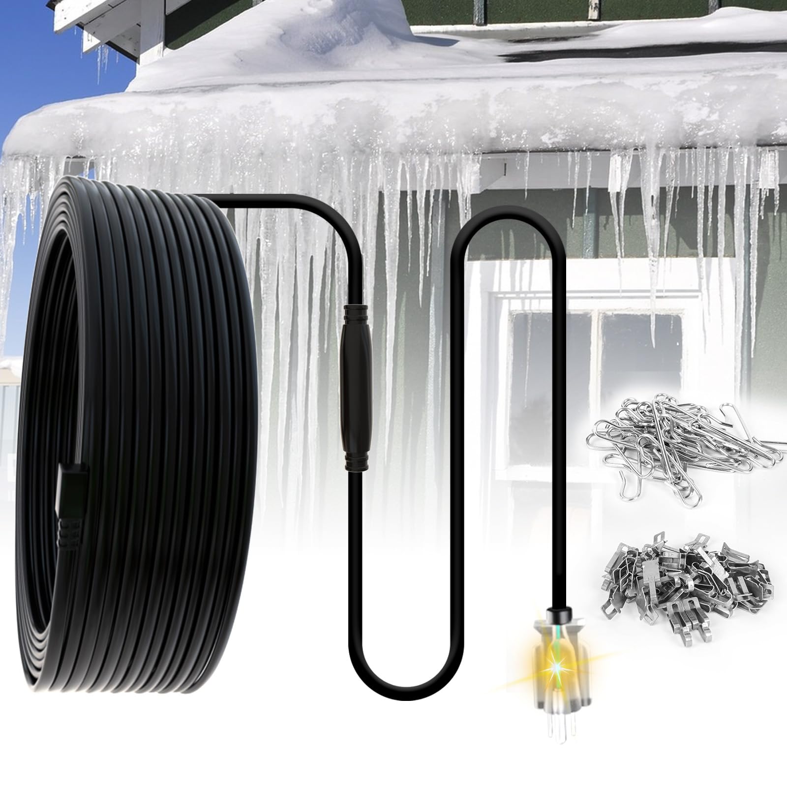 TOPDURE front packaging showing cable and features for homeowner confidence