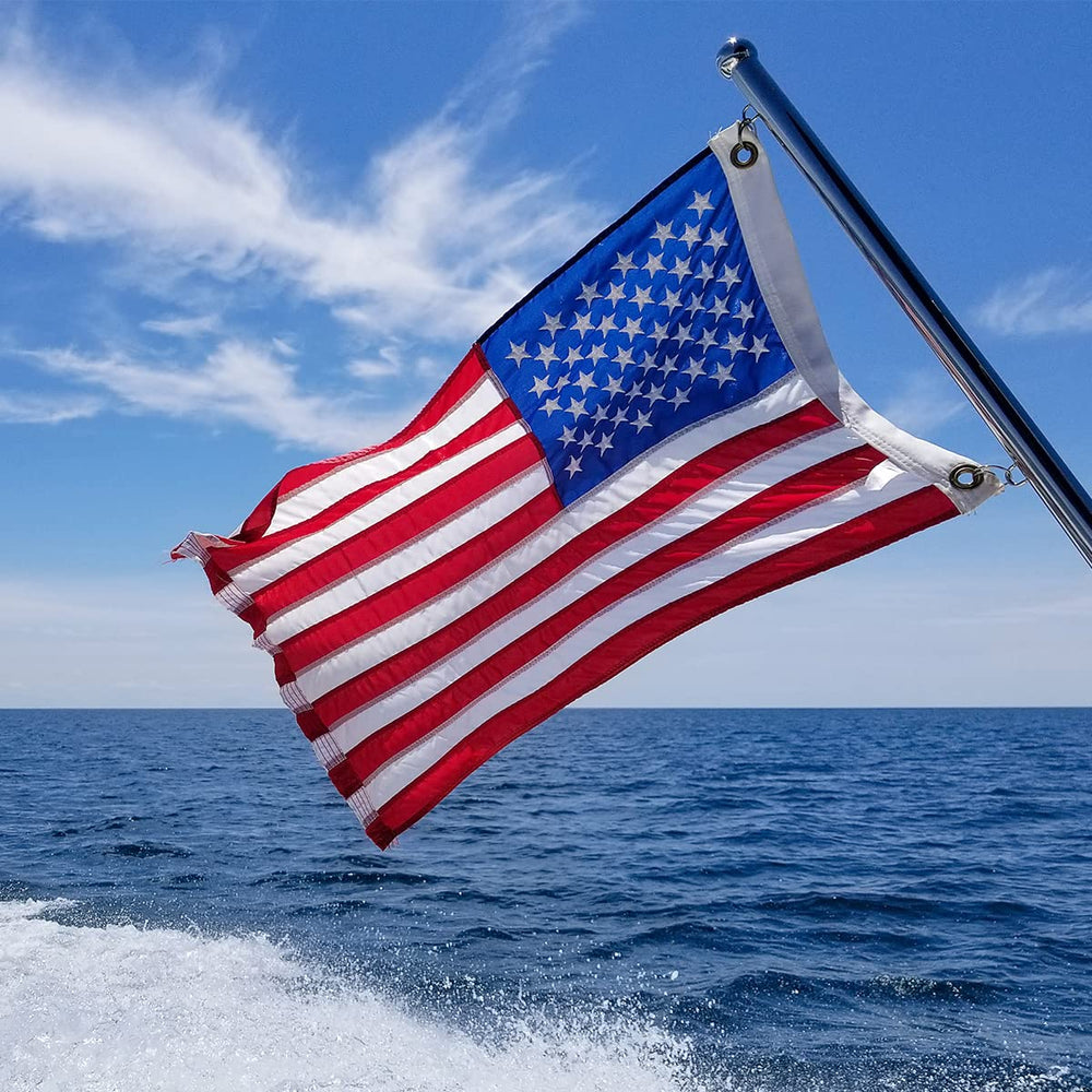 TOPFLAGS folded packaged flag ready-to-ship for quick, protected delivery