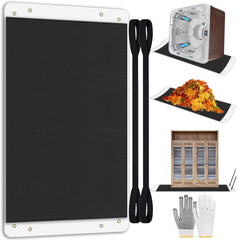 TOPGOT drag sled front view shows full 40x110 size and durability