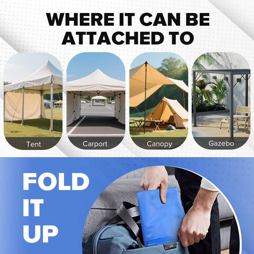 TOPNEW folded empty weight laid flat for storage saving space in trunks or closets