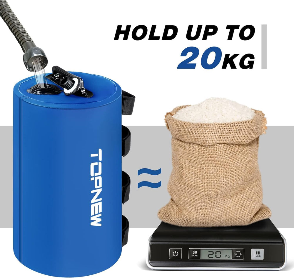 TOPNEW O-ring screw cap detail demonstrating secure, leak-reducing seal for transport