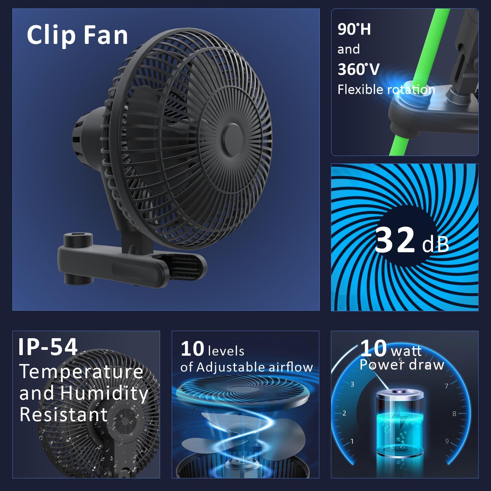 TopoGrow accessories laid out with pots humidifier clip fan for beginner-ready convenience