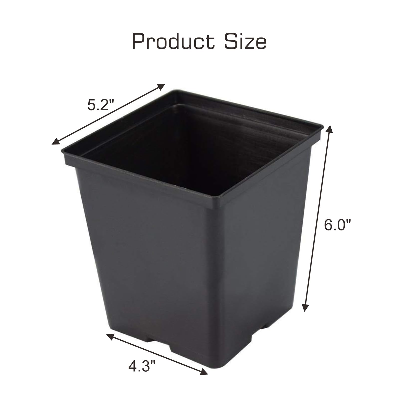 TopoGrow close-up of textured wall and wide rim for stronger grip