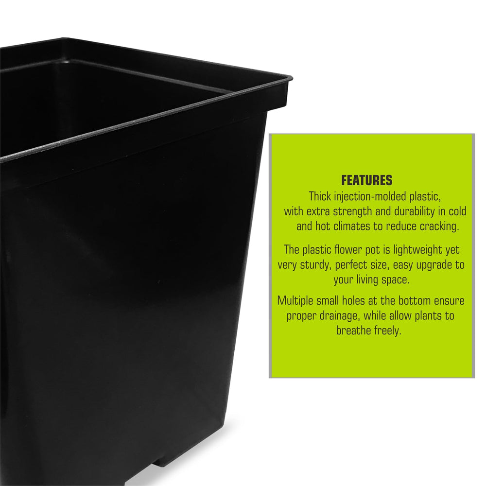 TopoGrow stacked pots illustrating compact storage and reusability