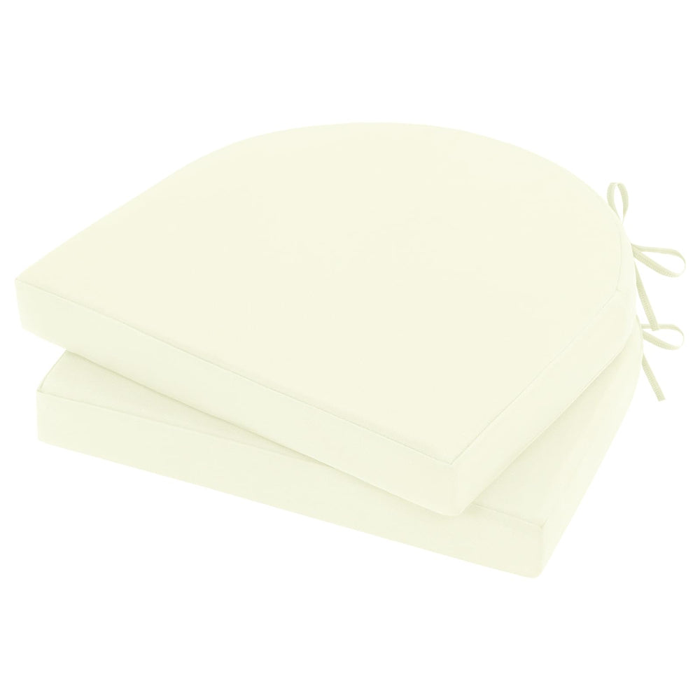 Topotdor cream cushion front view showing neat finish and comfort