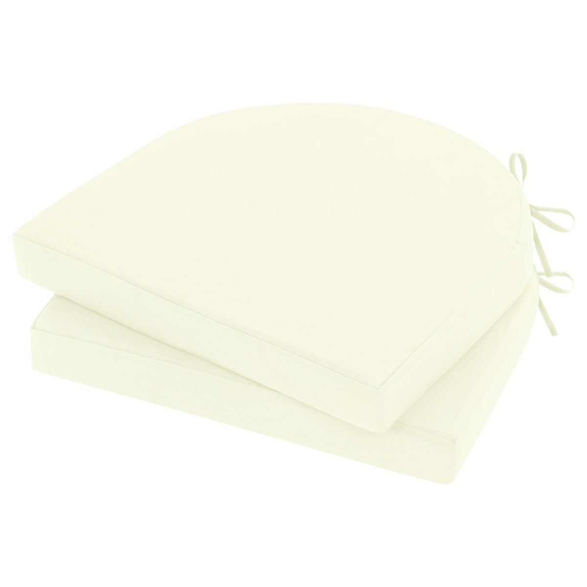 Topotdor cream cushion front view showing neat finish and comfort