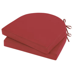 Topotdor front view bright red cushions showing neat finish and vibrant color benefits