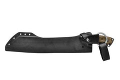 Tops El Chete blade close-up with midnight bronze finish for corrosion resistance
