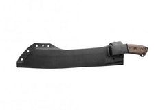 Tops El Chete canvas micarta handle texture providing improved grip and control
