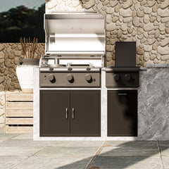 Topsair depiction of cutout dimensions showing precise fit and installation ease