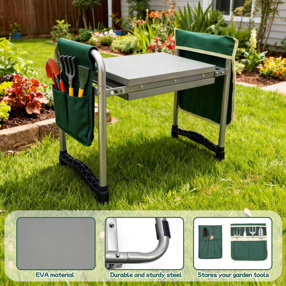 Toptoo next to plant pot illustrating scale and portable garden use