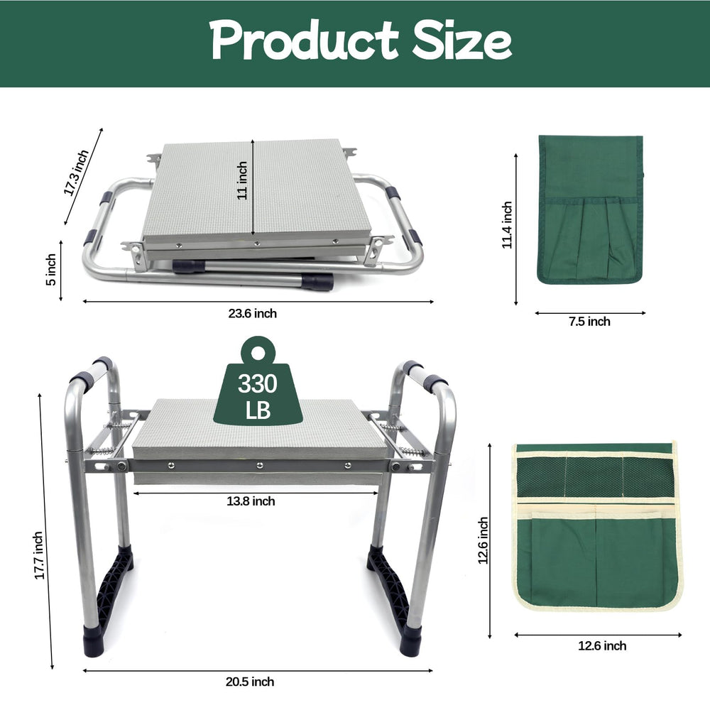 Toptoo with two tool bags attached keeping tools organized and reachable