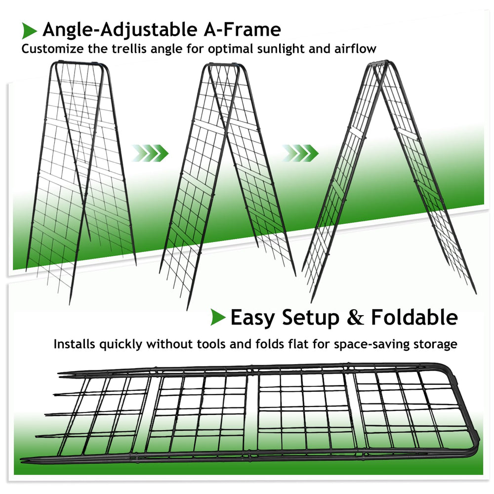 Topyznsup lifestyle garden setting showing neat rows and easy harvesting