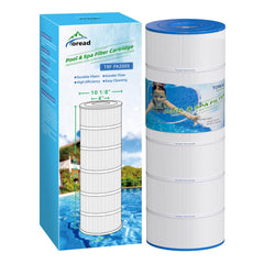 TOREAD PA200S front view showing cartridge and benefits of high-capacity filtration