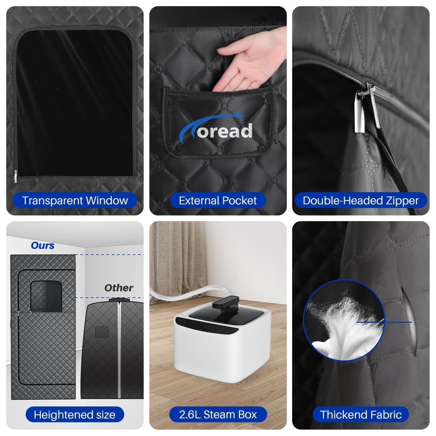 TOREAD three-layer fabric cross section showing insulation and durable protection benefit