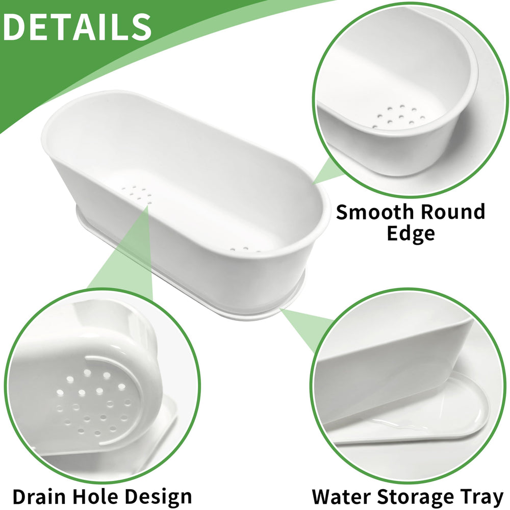 Torfican drainage holes detail improving airflow and preventing overwatering