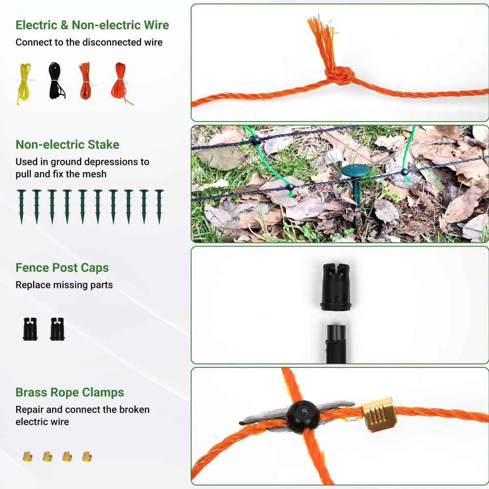 Toriexon windproof ropes and stakes laid out for quick setup convenience