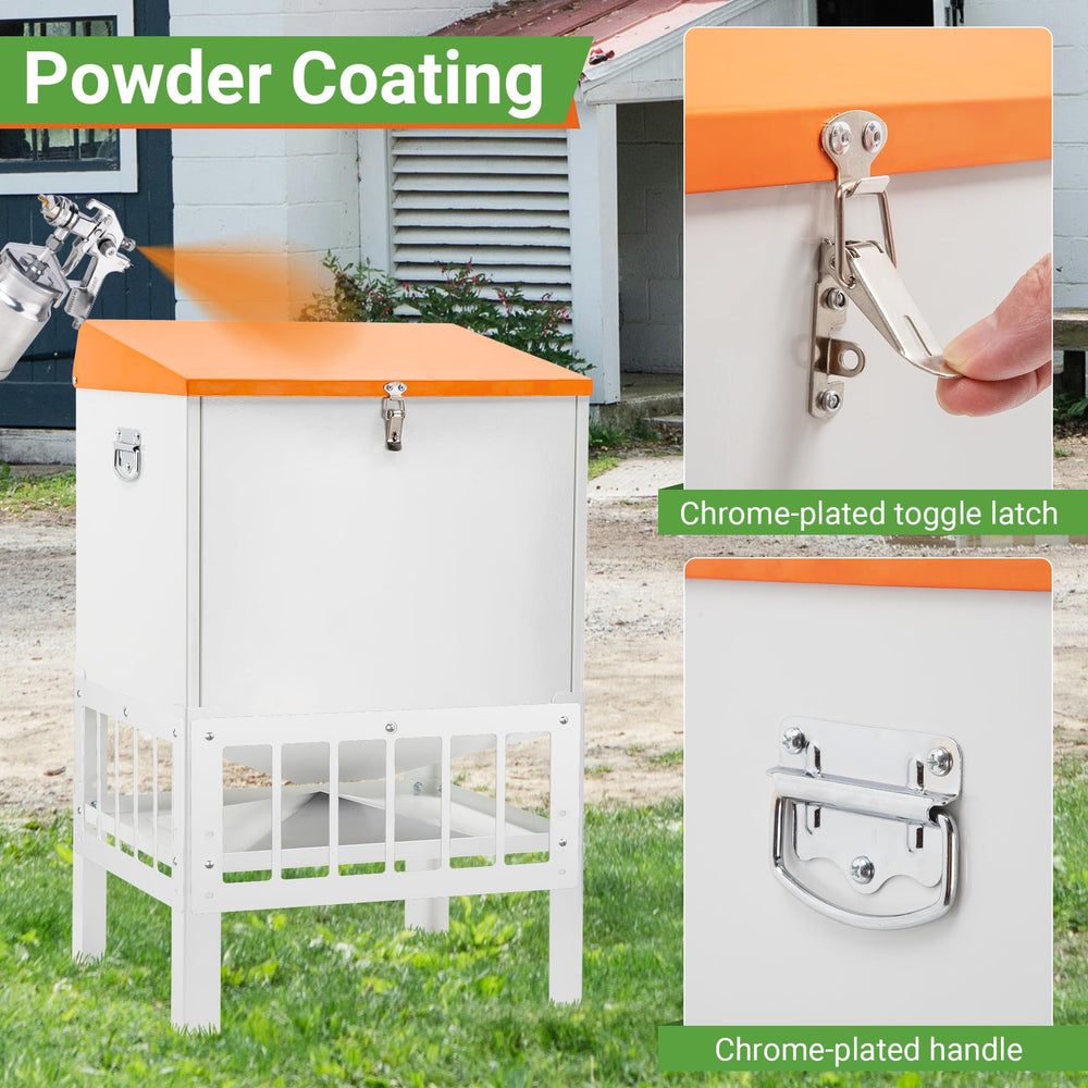 Toriexon powder-coated finish texture resisting rust and simplifying cleaning