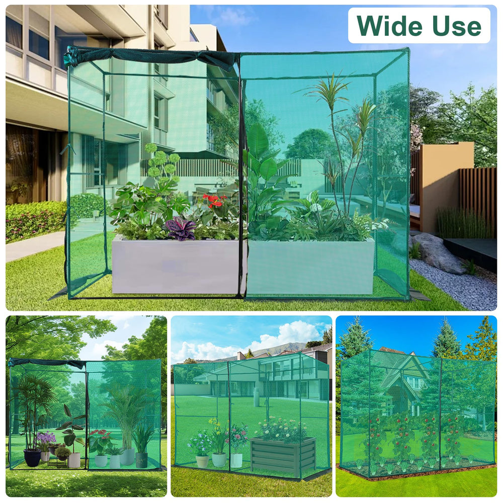 Toriexon folded cage compact storage that saves shed space