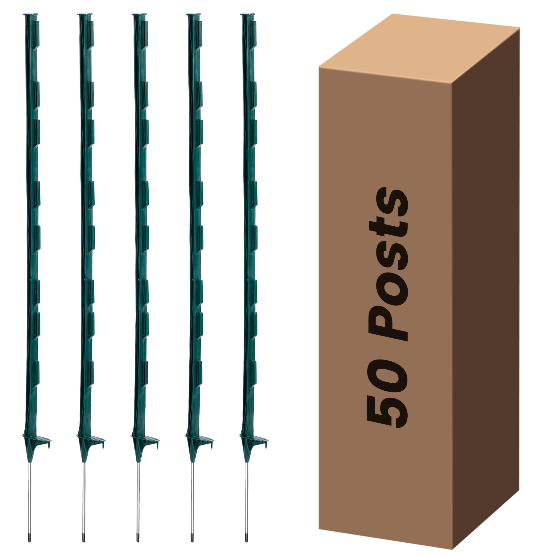 Toriexon front packaging showing 50-pack and features for quick setup