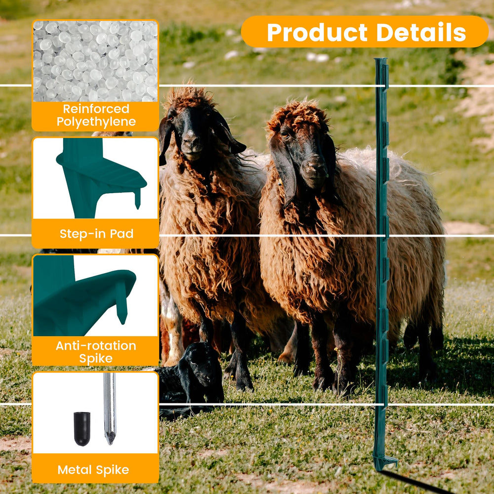 Toriexon full-length profile showing 48-inch post for versatile mounting