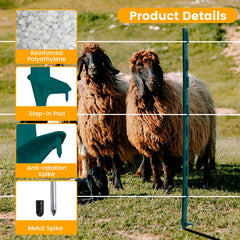 Toriexon full-length profile showing 48-inch post for versatile mounting