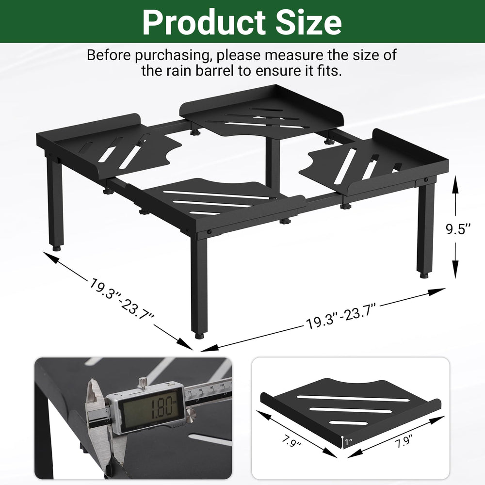 Toriexon stand side profile highlighting elevated height and stability
