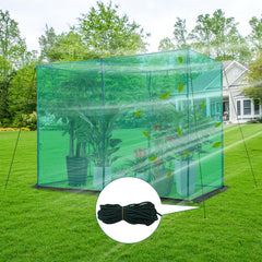 Toriexon zippered door entry open for easy access and convenient harvesting
