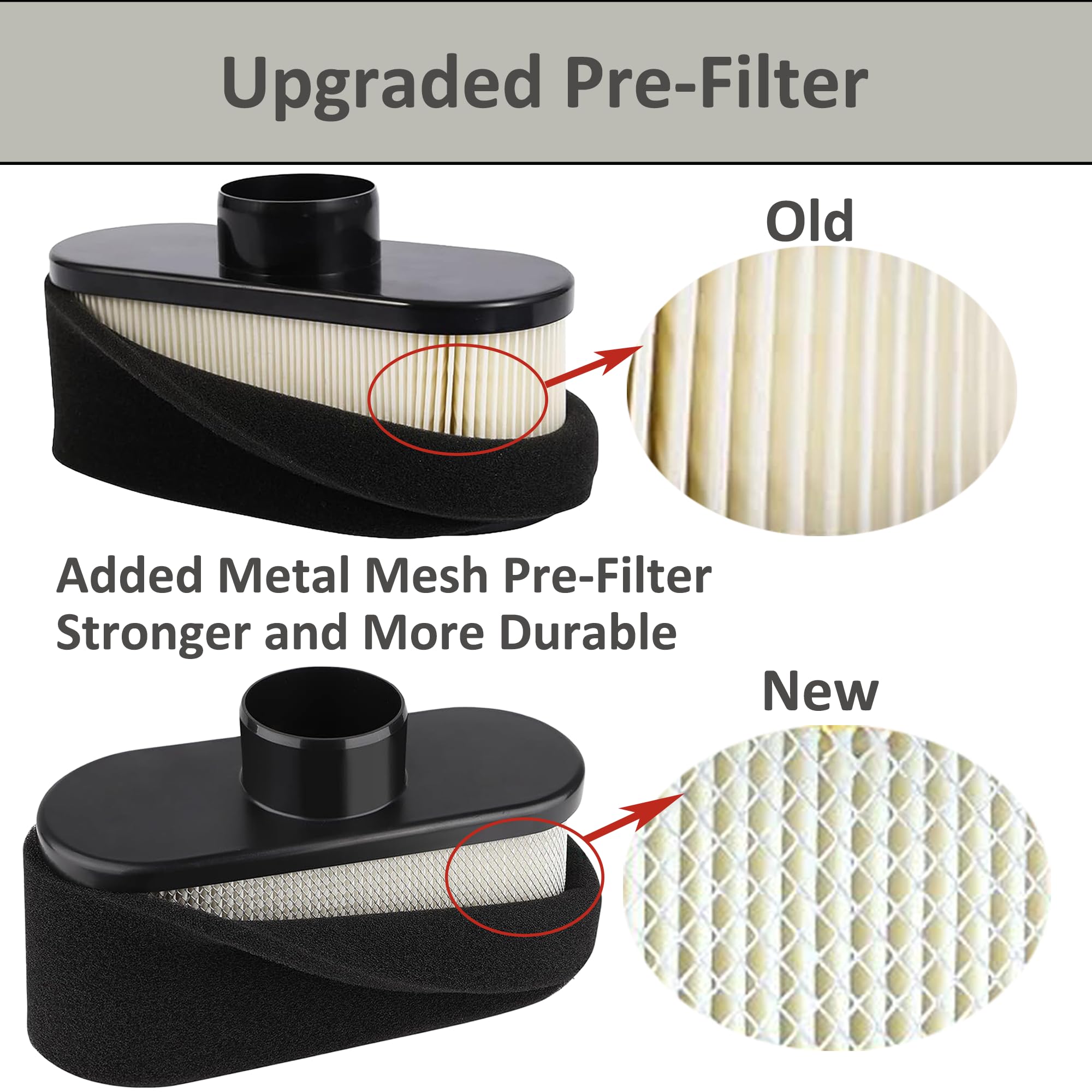Tormudaca air filter pleats view protecting engine from dust