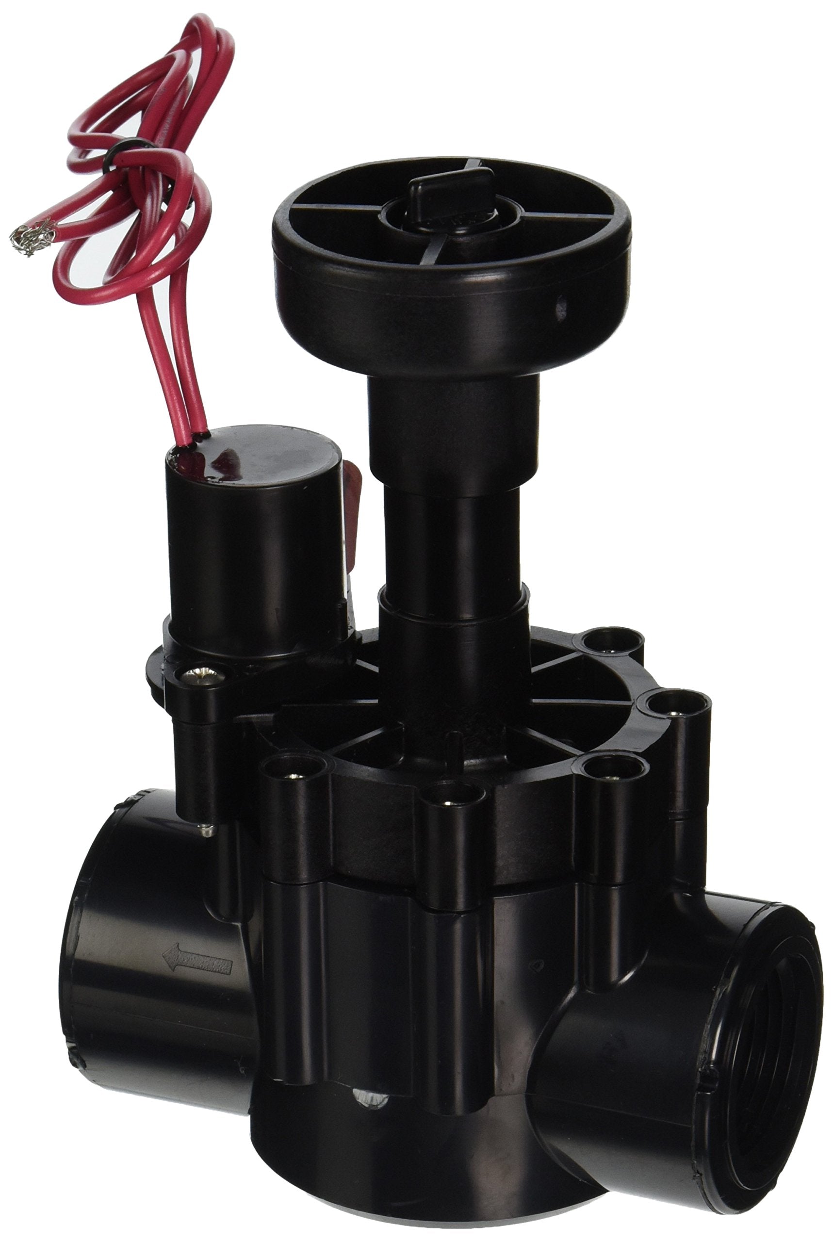 Toro 250 valve front view showing solenoid and threaded ports for reliable zone control