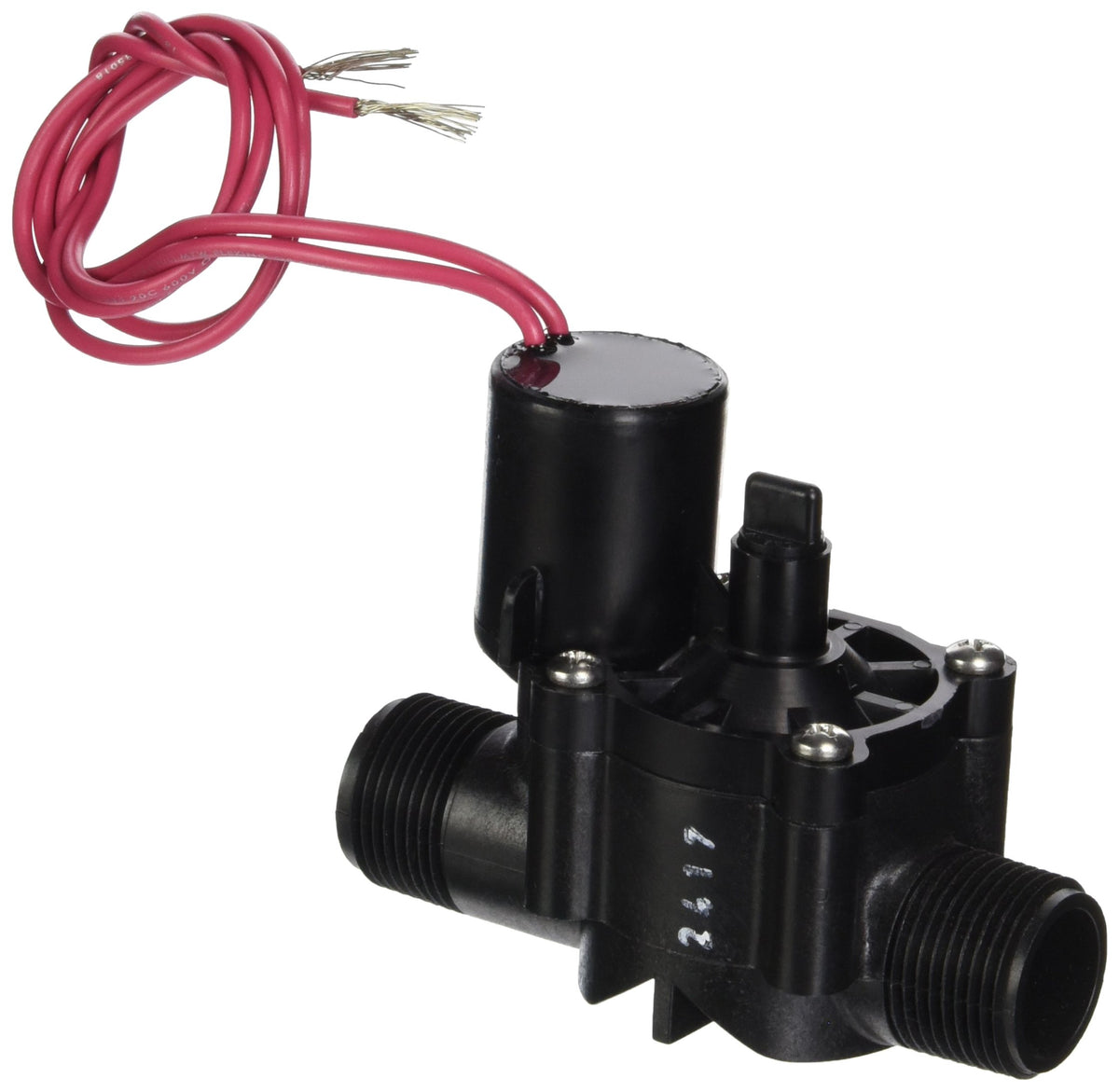 Toro 264 front view showing globe valve body and connection, durable ABS benefit