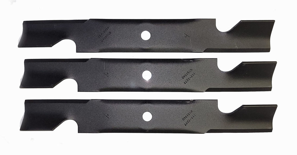 Toro front packaging showing three OEM blades for easy identification and peace of mind